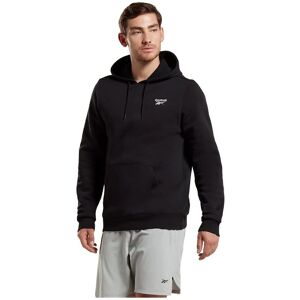 Reebok Black Hoodie - Hooded Sweatshirt for Men Reebok Black Hoodie - Hooded Sweatshirt for Men