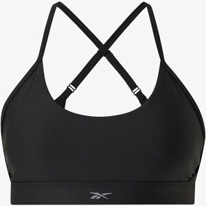 Reebok Lux Strappy Sports Bra - Black - Womens Reebok Lux Strappy Sports Bra - Black - Womens