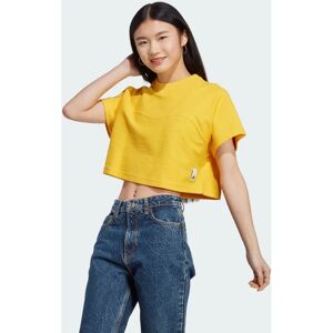 adidas HZ1608 Gold Crop Top - Crop Top adidas HZ1608 Gold Crop Top - Crop Top