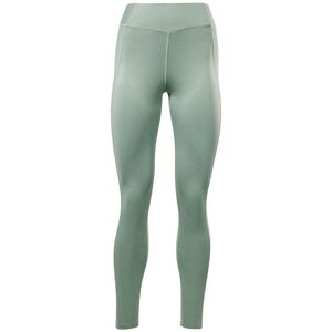 Reebok High-waisted Performance Rib Leggings - Green - Womens Reebok High-waisted Performance Rib Leggings - Green - Womens