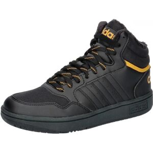 Adidas Hoops Mid 3.0 Copii - negru de bază/negru de bază/galben reciclat Adidas Hoops Mid 3.0 Copii - negru de bază/negru de bază/galben reciclat