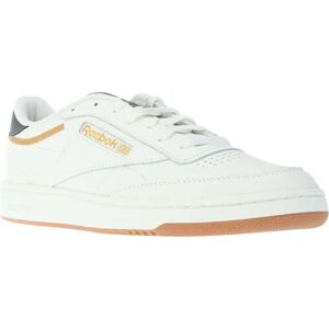 Reebok Mens Model 85 Chalk Trainers - Low-cut Leather Shoes Reebok Mens Model 85 Chalk Trainers - Low-cut Leather Shoes