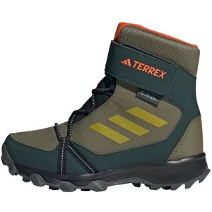 Adidas Kinder Terrex Snow Cf IF7496 Winter Trekking Schuhe - Schwarz/Olive Adidas Kinder Terrex Snow Cf IF7496 Winter Trekking Schuhe - Schwarz/Olive