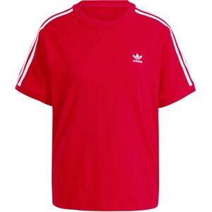 adidas 3-Stripes Tricou - Femei - Roșu - Tricou adidas 3-Stripes Tricou - Femei - Roșu - Tricou