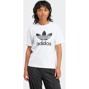 adidas Trefoil Weißes T-Shirt - Damen adidas Trefoil Weißes T-Shirt - Damen