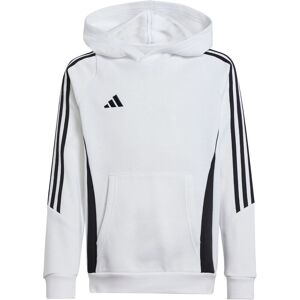 Adidas Tiro 24 Hoodie - Kids' White Cotton Sweatshirt Adidas Tiro 24 Hoodie - Kids' White Cotton Sweatshirt