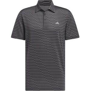 adidas Ultimate365 Mesh Print Polo - Schwarz - Golf Polo adidas Ultimate365 Mesh Print Polo - Schwarz - Golf Polo