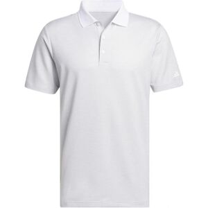 adidas Golf Ottoman Polo Shirt - Regular Fit - White adidas Golf Ottoman Polo Shirt - Regular Fit - White