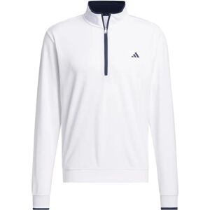 adidas Lightweight Half-Zip Top - White - Top adidas Lightweight Half-Zip Top - White - Top