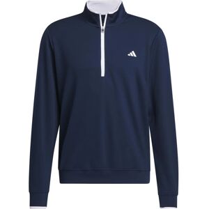 adidas Core LTWT Blue Top - Lightweight, Breathable, Half-Zip adidas Core LTWT Blue Top - Lightweight, Breathable, Half-Zip