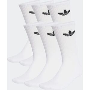 Chaussettes blanches adidas Trefoil - 6 paires - Publicité Chaussettes blanches adidas Trefoil - 6 paires - Publicité