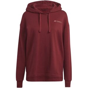 adidas Terrex Logo Hoodie - Rood - Hoodie adidas Terrex Logo Hoodie - Rood - Hoodie