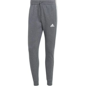 Pantaloni Adidas - Essentials Fleece - Gri închis Heather Pantaloni Adidas - Essentials Fleece - Gri închis Heather