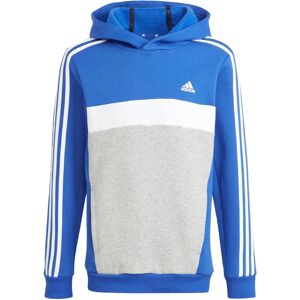 adidas Tiberio 3-Stripes Colorblock Fleece Hoodie - Kids adidas Tiberio 3-Stripes Colorblock Fleece Hoodie - Kids