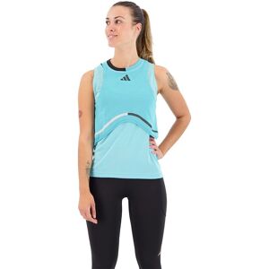 adidas Match Blue Tank Top - Fitted, HEAT.RDY - Sportswear adidas Match Blue Tank Top - Fitted, HEAT.RDY - Sportswear