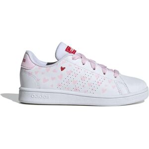 Adidas Advantage K IE0242 Enfants Blanc - Chaussures - Publicité Adidas Advantage K IE0242 Enfants Blanc - Chaussures - Publicité