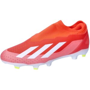 Adidas X Crazyfast League Laceless FG - (IG0623) solar red/cloud white/team solar yellow 2 Adidas X Crazyfast League Laceless FG - (IG0623) solar red/cloud white/team solar yellow 2