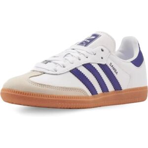 adidas Samba Og Womens Casual Trainers - White Blue - Casual Trainers adidas Samba Og Womens Casual Trainers - White Blue - Casual Trainers