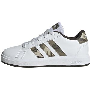 chaussures enfants adidas Grand Court 2.0 - Blanc - Publicité chaussures enfants adidas Grand Court 2.0 - Blanc - Publicité