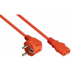 Kabelmeister Cable de alimentación - Naranja 1.8m E+F C13 Kabelmeister Cable de alimentación - Naranja 1.8m E+F C13