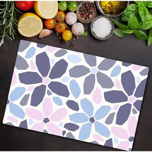 Coloray - PV-80x52-FG - 80x52 - Fleurs Géométriques - Protection en Verre pour Plaques À Induction - Publicité Coloray - PV-80x52-FG - 80x52 - Fleurs Géométriques - Protection en Verre pour Plaques À Induction - Publicité