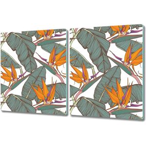 Coloray - Protection Verre Induction - 40x52 cm - Plantes tropicales - Publicité Coloray - Protection Verre Induction - 40x52 cm - Plantes tropicales - Publicité