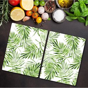 Coloray Planche à découper en verre 2x40x52 - 2 pièces - 40x52 cm - verre trempé - planche à découper - Publicité Coloray Planche à découper en verre 2x40x52 - 2 pièces - 40x52 cm - verre trempé - planche à découper - Publicité