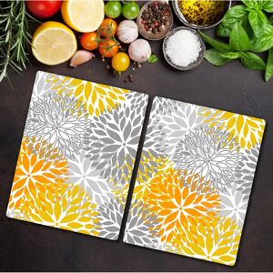 Coloray - Planche découper verre décoratif Chrysanthemen 2x40x52 - Chrysantheme - Cutting board - Publicité Coloray - Planche découper verre décoratif Chrysanthemen 2x40x52 - Chrysantheme - Cutting board - Publicité