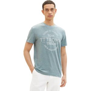 TOM TAILOR M Casual Deep Blue - T-Shirt TOM TAILOR M Casual Deep Blue - T-Shirt