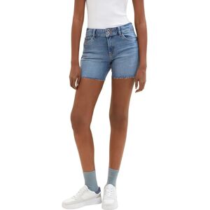Tom Tailor Denim Cajsa (1011397)- Jeansshorts mid stone blue Tom Tailor Denim Cajsa (1011397)- Jeansshorts mid stone blue