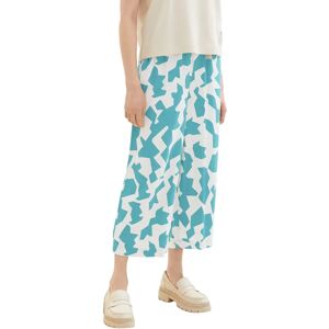 Kobaltowe spodnie culotte Tom Tailor - Styl casual dla kobiet Kobaltowe spodnie culotte Tom Tailor - Styl casual dla kobiet