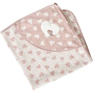 Sterntaler - 7102378 - Pink/White - Asciugamano con cappuccio Sterntaler - 7102378 - Pink/White - Asciugamano con cappuccio