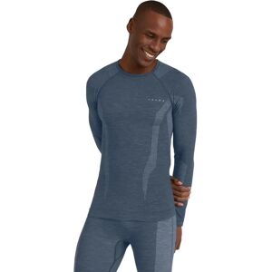 Falke Wool Tech Long Sleeve Shirt - Capitain Blue - Extra Large Falke Wool Tech Long Sleeve Shirt - Capitain Blue - Extra Large