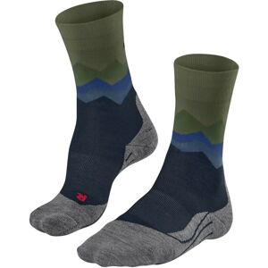 Falke TK2 Crest Explore Trekking Socks - Space Blue Small Falke TK2 Crest Explore Trekking Socks - Space Blue Small