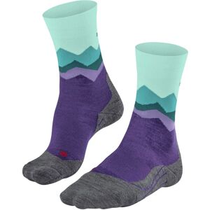 Falke TK2 Crest Explore Trekking Socks - Ametystowy Fiolet - Trekking Socks Falke TK2 Crest Explore Trekking Socks - Ametystowy Fiolet - Trekking Socks