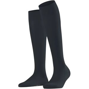 Falke Cotton Touch Knee High Socks - Graphite Grey Small/Medium Falke Cotton Touch Knee High Socks - Graphite Grey Small/Medium