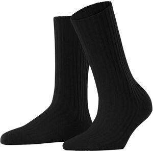Falke Cosy Wool & Cashmere Blend Boot Socks - Black Falke Cosy Wool & Cashmere Blend Boot Socks - Black