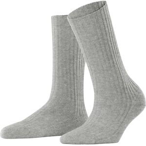 Falke Cosy Wool Boot Socks - Light Heather Grey - Boot Socks Falke Cosy Wool Boot Socks - Light Heather Grey - Boot Socks