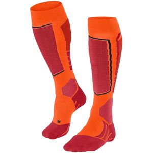 Falke SK2 Intermediate Skiing Knee-High Socks - Flash Orange - Skiing Socks Falke SK2 Intermediate Skiing Knee-High Socks - Flash Orange - Skiing Socks