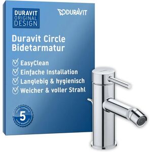 Duravit Modelo CE2400001010 - Mezclador monomando para bidé 128 mm Duravit Modelo CE2400001010 - Mezclador monomando para bidé 128 mm