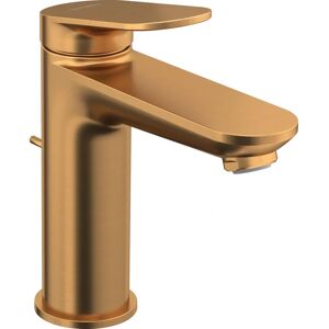 Duravit Bronze Brush Finish Single-Hole Faucet - Wave Pro 122mm Duravit Bronze Brush Finish Single-Hole Faucet - Wave Pro 122mm