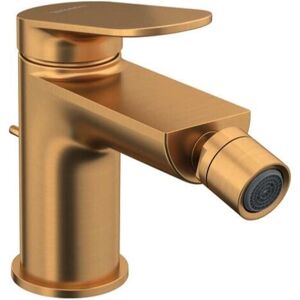 Mişcator de Bidet Duravit Wave - Proiecție 128mm, Bronz periat Mişcator de Bidet Duravit Wave - Proiecție 128mm, Bronz periat