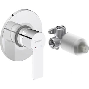 Duravit Duravit D-Code Einhebel-Brausemischer - Unterputz - Chrom Hochglanz Duravit Duravit D-Code Einhebel-Brausemischer - Unterputz - Chrom Hochglanz