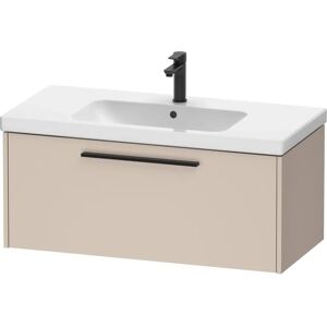 Duravit D-Code Wandhängende Waschtischunterschrank - Taupe Matt Duravit D-Code Wandhängende Waschtischunterschrank - Taupe Matt