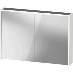Duravit Weiß Matt D-Code Spiegelschrank - 2 Türen, LED-Beleuchtung, EU F Steckdose Duravit Weiß Matt D-Code Spiegelschrank - 2 Türen, LED-Beleuchtung, EU F Steckdose