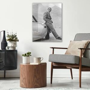 QUEENCE - Sean Connery - 40x60 cm - Grau - Acrylglasbild QUEENCE - Sean Connery - 40x60 cm - Grau - Acrylglasbild