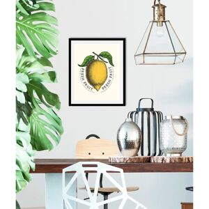 QUEENCE - Erox - Gelb - 30x40 cm - Wandbild QUEENCE - Erox - Gelb - 30x40 cm - Wandbild