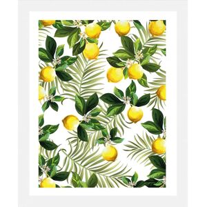 QUEENCE - Enapay - 30x40 cm - Gelb - Gerahmtes Bild QUEENCE - Enapay - 30x40 cm - Gelb - Gerahmtes Bild