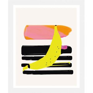 QUEENCE - Fanni - 40 x 50 cm - gelb - Framed wall art QUEENCE - Fanni - 40 x 50 cm - gelb - Framed wall art