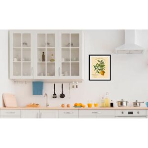 QUEENCE - Lemons - 30x40 cm - Gerahmt - Wandkunst QUEENCE - Lemons - 30x40 cm - Gerahmt - Wandkunst